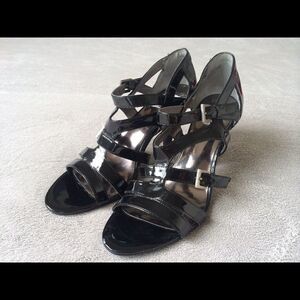 Nine West Pippin patent leather strappy sandal